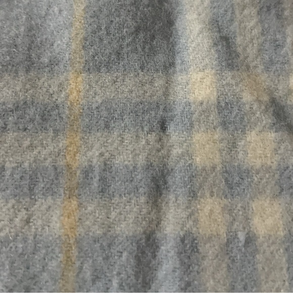 Burberry Light Blue Lambswool Scarf - Picture 3 of 9